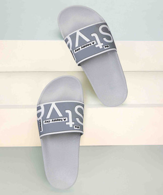 ORICUM Men Slides(Grey , 10)