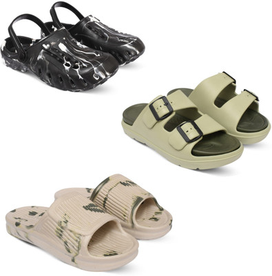 Acorn Men Slides(Multicolor , 10)