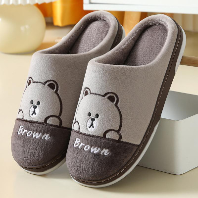 WOLVESDEN Women Flip Flops(Brown , 10)