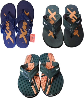DEEPAKTRADERS Men Slippers(Blue, Green, Green , 7)