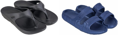 LUXURIOUS DESIGN Men Slippers(Multicolor , 7)
