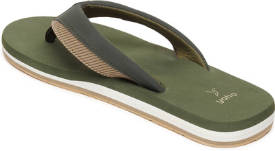 yoho Men Slippers(Olive , 8)
