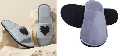 Y key Women Flip Flops(Grey, Grey , 7)