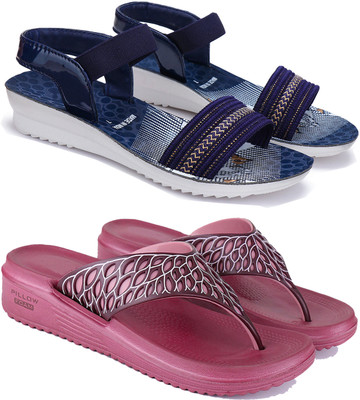 Earton Women Slides(Multicolor , 8)