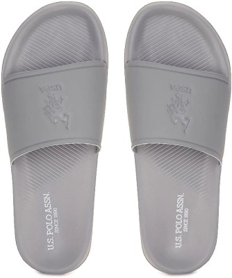 U.S. POLO ASSN. Men Slides(Grey , 6)