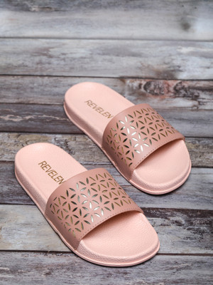 Revelen Men Slides(Pink , 8)