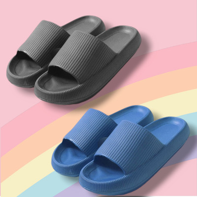 Zipolee Men Slides(Black, Blue , 6)