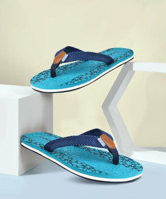 CAMPUS Women Flip Flops(Blue , 7)
