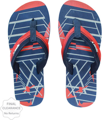 Sparx Flip Flops(Blue, Red 6)