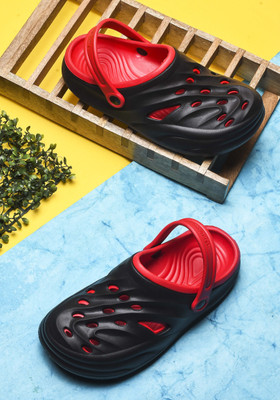 BERSACHE Men Slides(Red , 10)