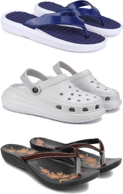 Pennen Women Slippers(Brown , 8)