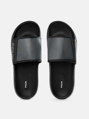 FCUK Men Slides(Grey , 10)