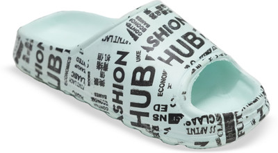 VKMANUFACTURER Women Flip Flops(Green , 5)