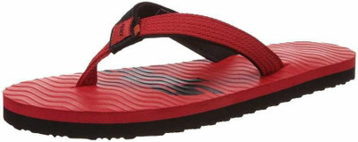 Sparx Men Flip Flops(Red , 10)