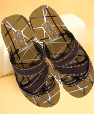 Kenamin Men Slippers(Tan , 8)