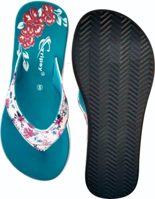 Gripsy Women Slides(Blue , 6)