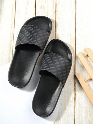 HRX by Hrithik Roshan Men Slides(Black , 8)