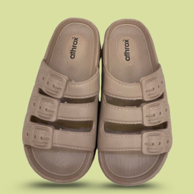 GARG INFINITY Women Slides(Brown , 6)