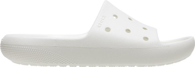 CROCS Men Classic 2.0 Slides(White , 9 UK/India)