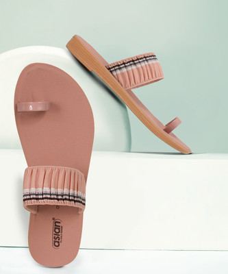 asian Women Slippers(Pink , 5)