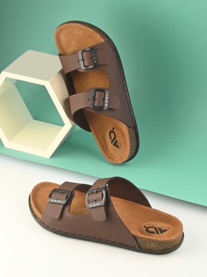 aadi Men Slides(Brown , 6)