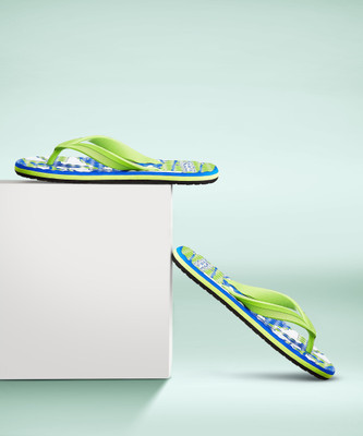 BAHAMAS Men Flip Flops(Green , 9)