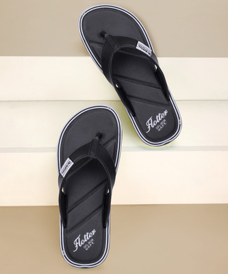 action Men Flip Flops(Black , 10)