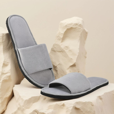 Y key Women Slides(Grey , 4)