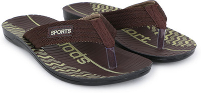 airaqua Men PU Slippers for Men & Boys | Comfortable Lightweight Daily Wear Flip-Flops Slippers(Blue , 7)