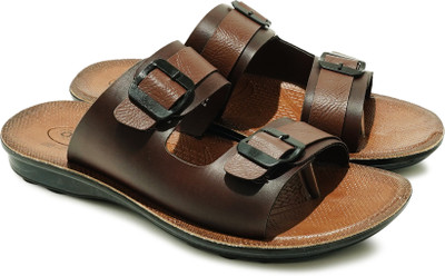 asian Men Slides(Brown , 7)