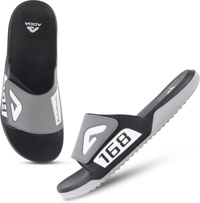 Adda Men Slides(Black , 8)