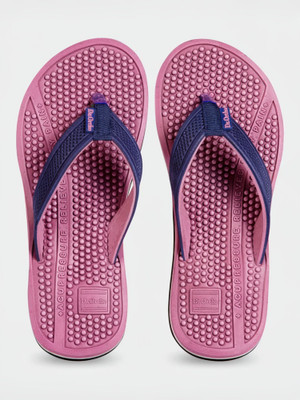 Dr. Ortho Women Accupressure Slippers(Purple , 6)