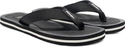 asian Men Slippers(Grey, Black , 7)