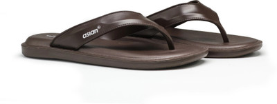 asian Men Slippers(Brown , 6)