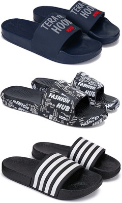 Pennen Men Slippers(Black , 7)