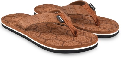 CAMPUS Men Flip Flops(Tan , 8)