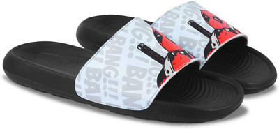 ADOBO Men Slides(White , 7)
