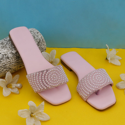 KILLER Women Flats(Pink , 9)