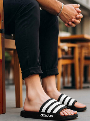 ADIDAS Men ADILETTE SHOWER Slides(Black , 11)