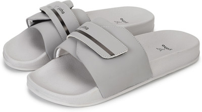 yoho Men Drystep slides for men | Water-friendly | lightweight and Comfortable Stylish Slides(Grey , 8)