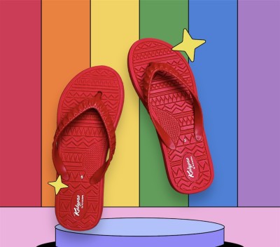 Khadim's Women Slippers(Red , 6)