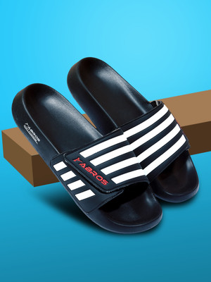 Abros Men Slides(Black , 9)