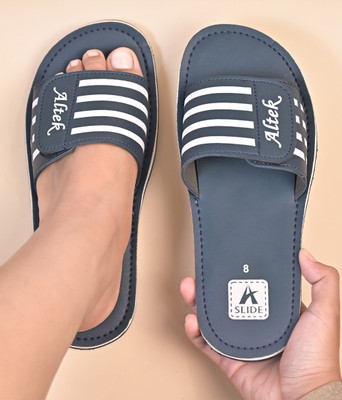 Altek Men Slides(Navy , 9)