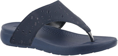 WELCOME Women Lightweight with Arch Support Durable Anti-Skid & Stylish Dailywear| Slippers(Blue , 7)