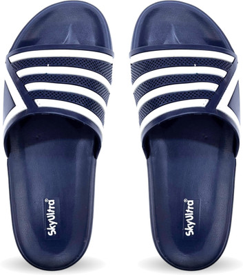 Skyultra Men Slides(Blue , 8)