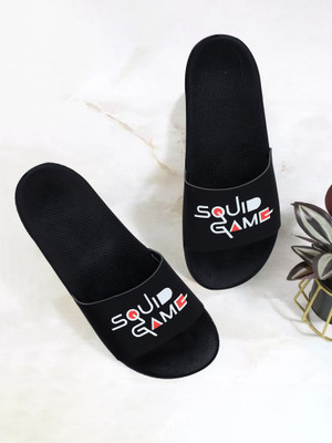 Cloker Men Slides(Red , 6)