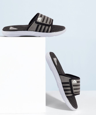 Adda Men Slides(Grey, Black , 7)