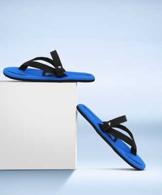 Footup Men EVA| Ultralightweight| Premiun|Comfort|All Seasons Trendy|Slippers - (Pack of 1) Slippers(Blue 6)