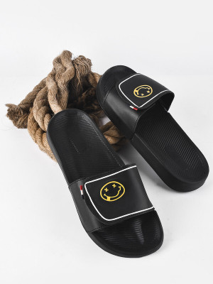 Appe Men Slides(Black , 6)