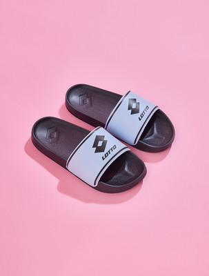 LOTTO Women Midway Slides(Black , 7)